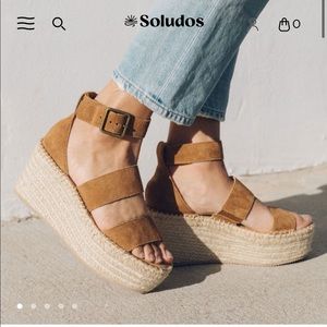 Soludos Palma Platform Wedge